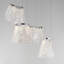 Luminaire suspendu tartan à lumières multiples-112622436