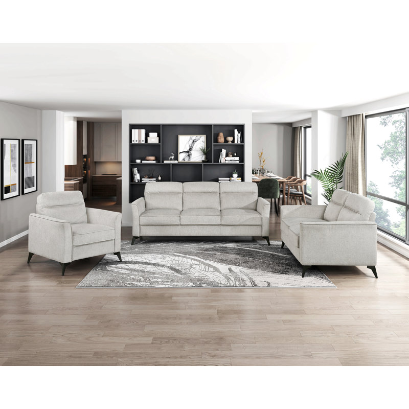 Canapé 3 pièces Modern Living, Tanné