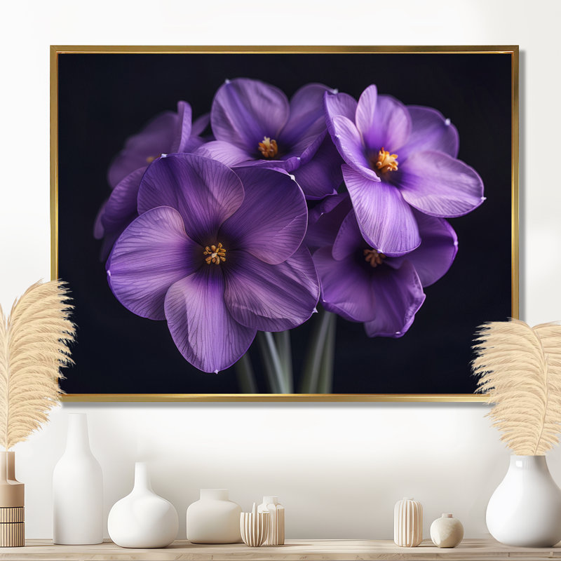Monochromes parfumés fusion jonquilles I - jonquilles murales, H 30 po x l 40 po, Cadre flottant doré