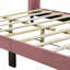 Lit, lit plateforme tapissier, velours