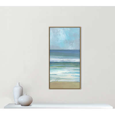 Gentle Waves II - Pananel Version Print par Sally Swatland