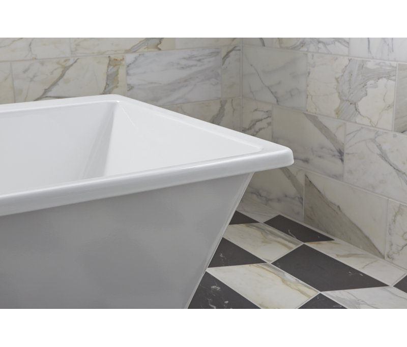 Rêve® 67" x 36" Freestanding Soaking, White