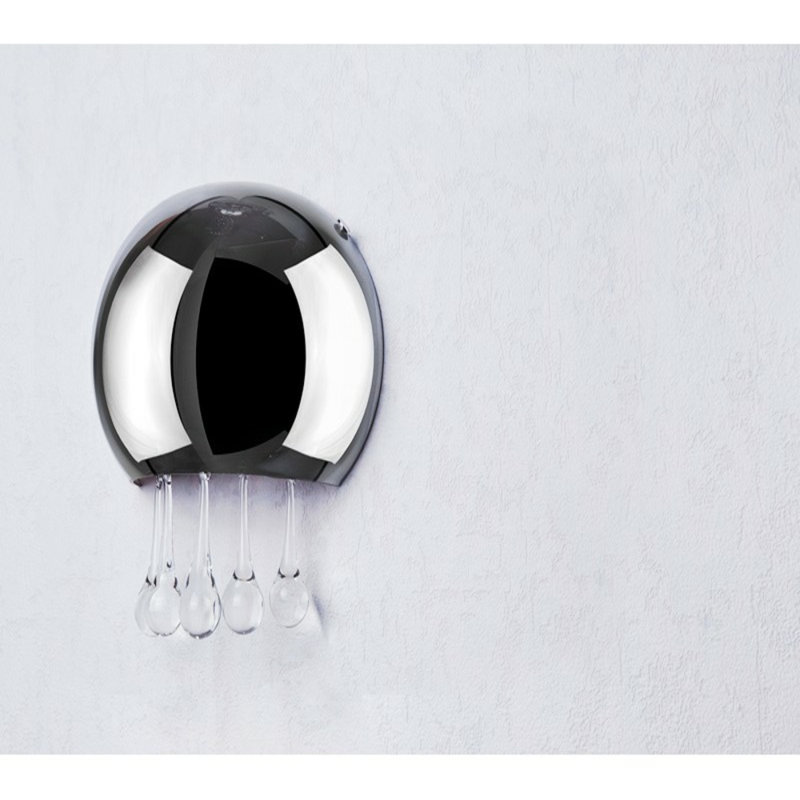 Burn Glass Flush Mounted Sconce