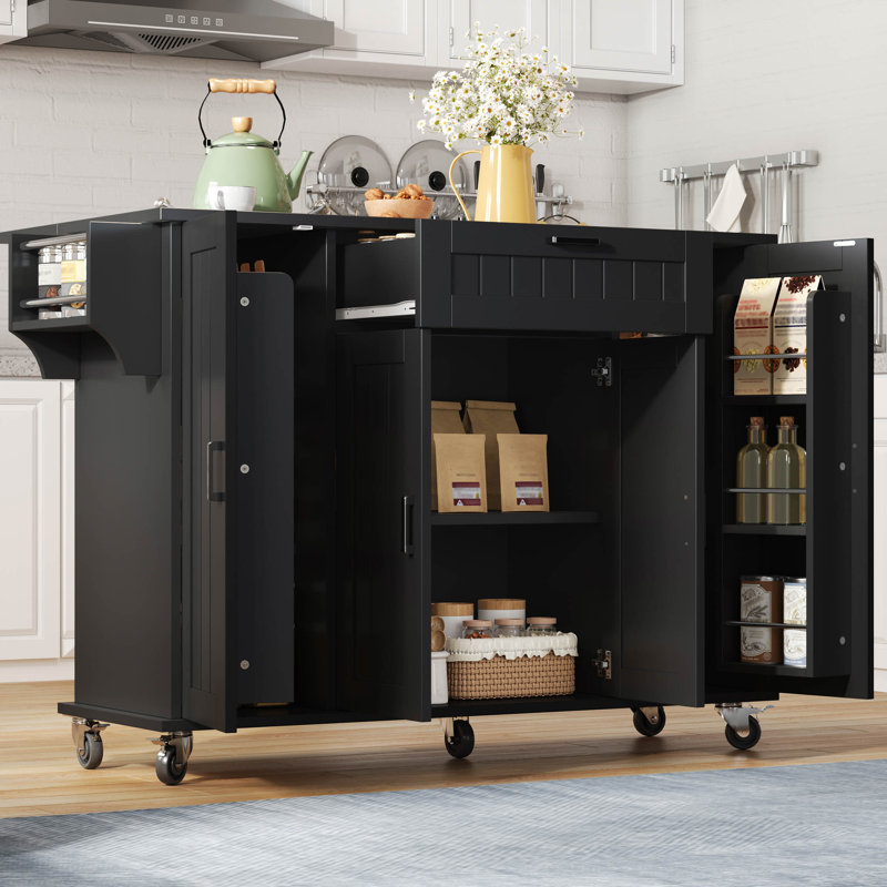 Kitchen Island, Black