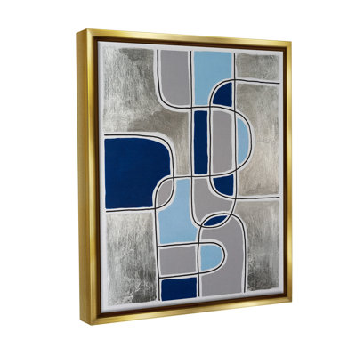 "Alternating Centric Shapes" par Michael Willett sur toile