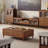 Red Oak TV Stand & Coffee Table Set