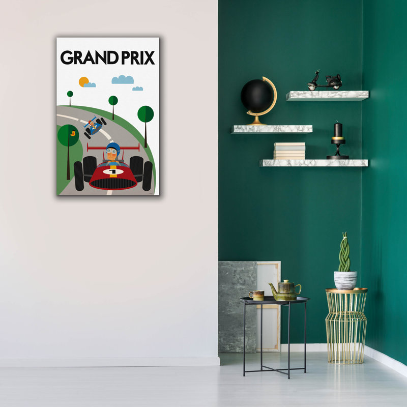 " Grand Prix " by Tomas Design, 40" H x 26" W x 1.5" D