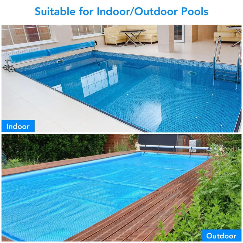 Crique solaire rectangulaire pour piscine, H 1 po x l 20 po x P 40 po