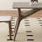 Modern natural rock plate rectangular dining table-202373063