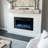 Rayva Classic Built-in or Wall-Mounted Direct Vent Electric Fireplace Insert-509858909