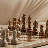 Vintage Marble Chess Set with Storage Case by Marble Cultures-91438142