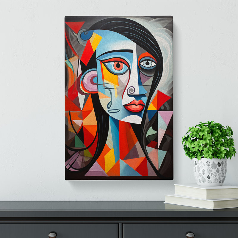 Pablo Picasso Contemporary - Wrapped Canvas, 76cm H x 50cm W x 3cm D