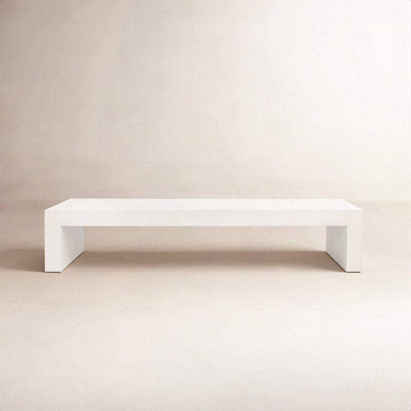 Parish Coffee Table, White