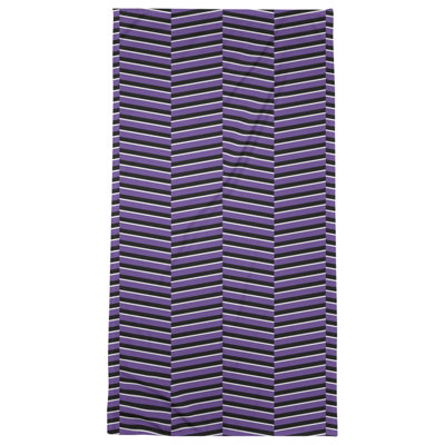 Fractured Stripes Beach Towel