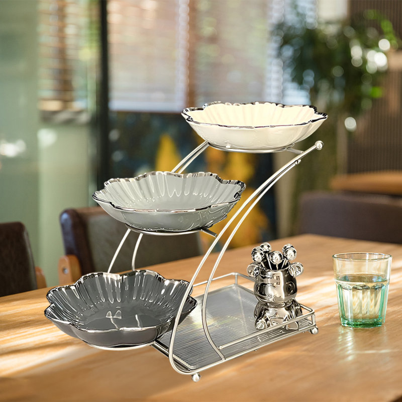 Ceramic Tiered Stand