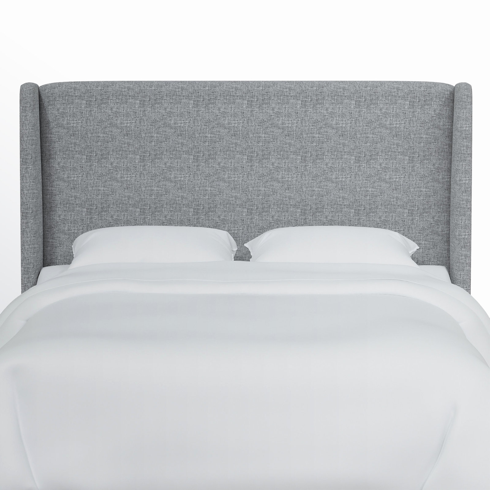 Tilly Upholstered Headboard, California King, Zuma Pumice Textured Linen