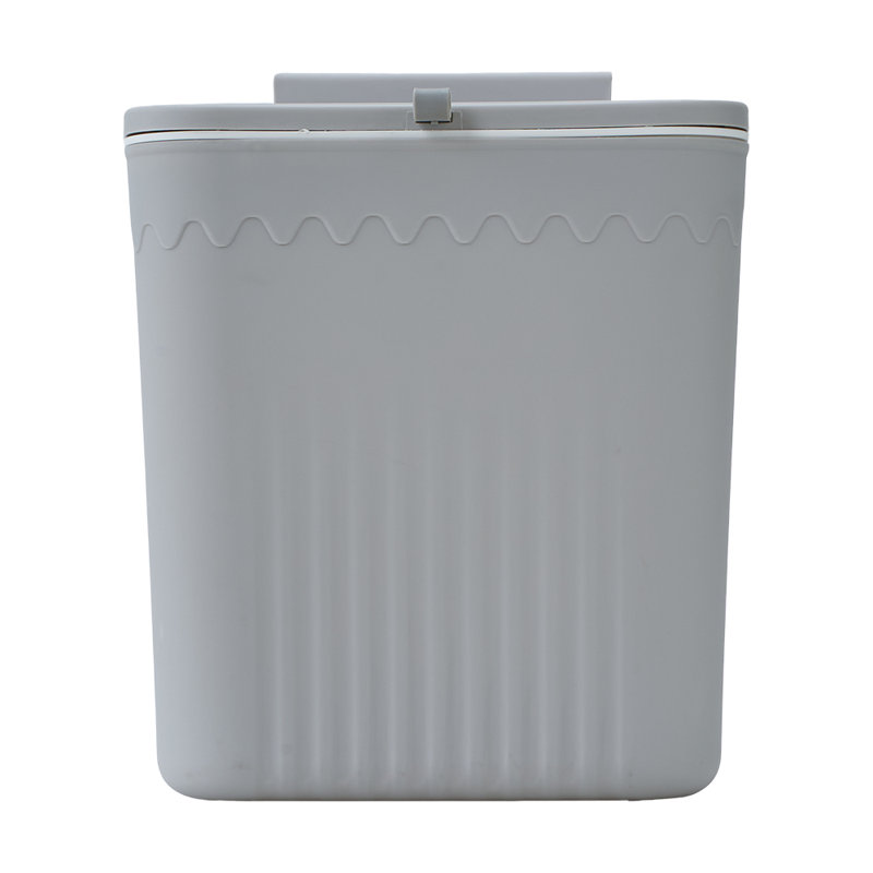 Pp Manual Lift Waste Bin - 7L, Grey