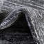 Tapis en chenille tissé à la machine de couleur ivoire / gris Monsour-1502507648