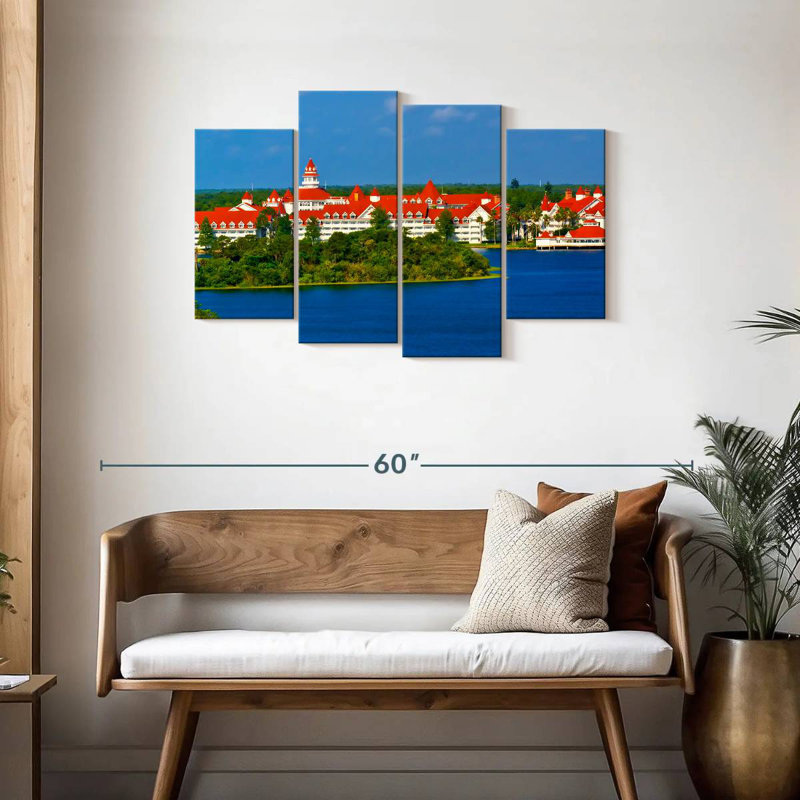 Lilie Grand Floridian Resort, H 27 po x l 43 po