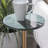 Justine Marble Top Pedestal Drink Table Plant Stand-73397803