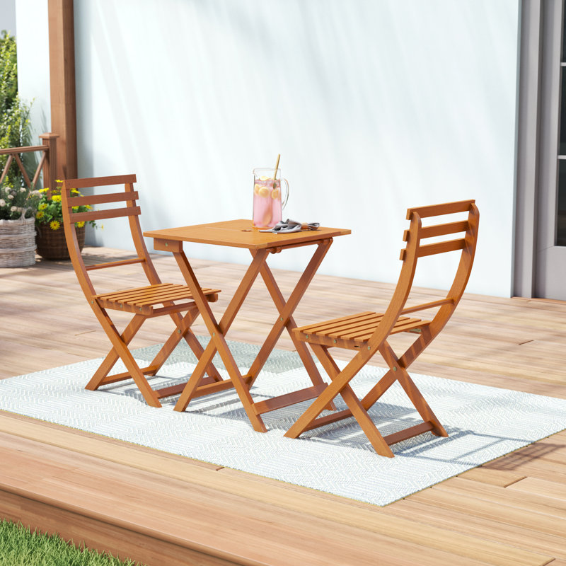 Ensemble bistro long pour 2 personnes 23,5 po Obermeyer, Brun