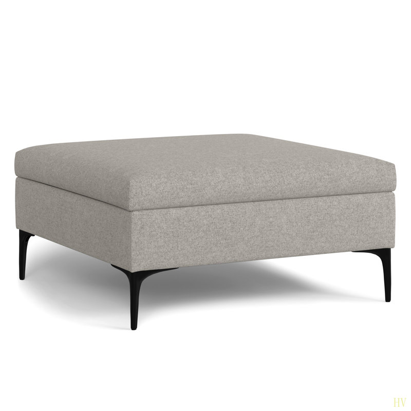 Table basse avec repose-pieds Rebecca, Beige