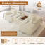 Modular Corduroy Oversize 320cm 4-Sets Boneless Sofa With End Table, No Assembly Required, With High Rebound Sponge-1761513664-1761513671