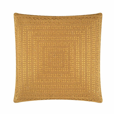 Coussin Sparkles Home Madison Avenue | Motif strass croisé en X et envers en velours