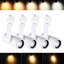 Projecteur sur rail DEL Vectis 15 W, zoomable 24°-60°, type H, IRC 90, blanc-122625008