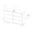 Ritzman 6 Drawer 132cm W Double Dresser-992282436