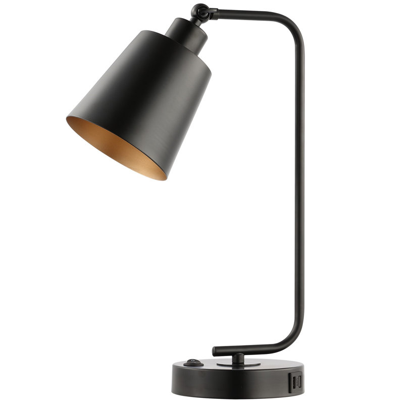 Marchienne Metal USB Desk Lamp
