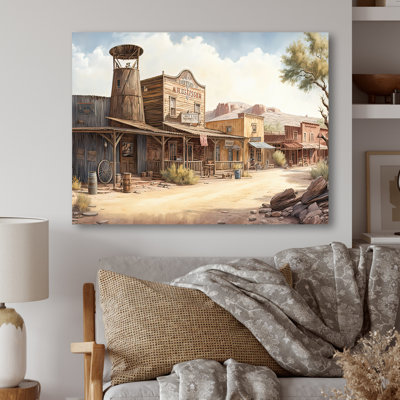 " Large Wild West Arizona Town IV "