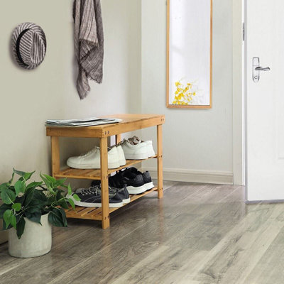 12 Pair Shoe Storage Bench