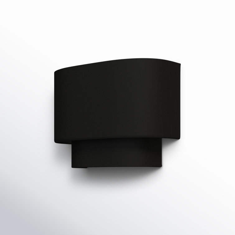 Kiyo Single Light Steel Dimmable Flush Mounted Sconce