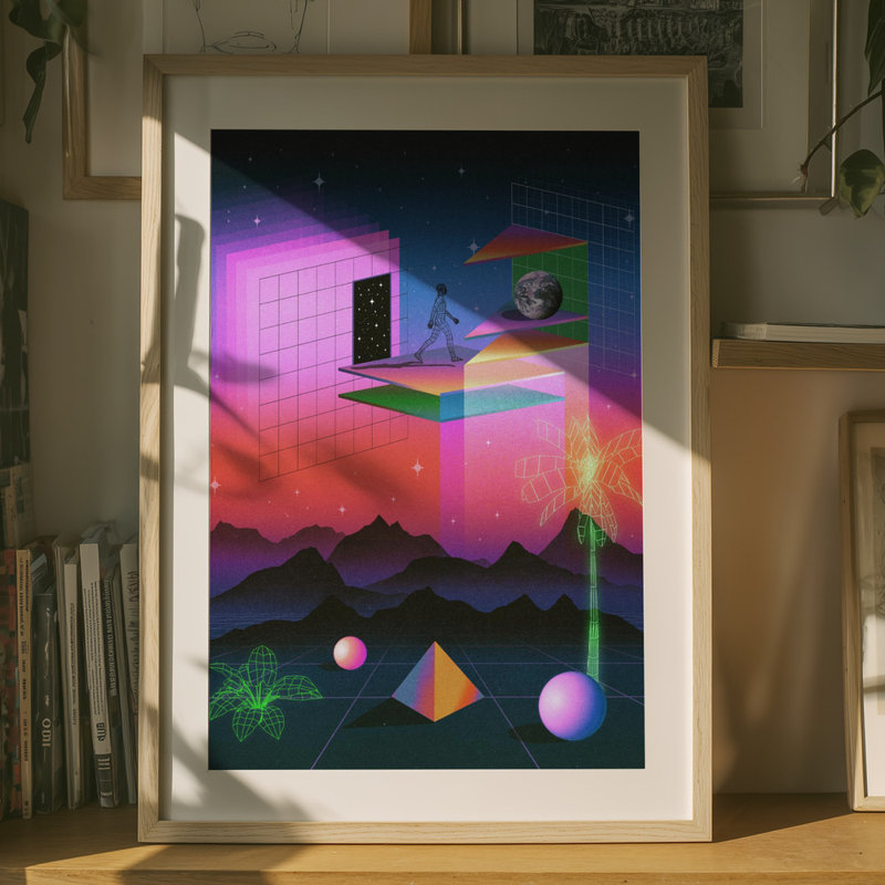 1 Piece Wrapped Canvas Wall Art, 76.2 cm H x 50.8 cm W