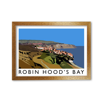 Robin Hood's Bay 1 Piece Single Picture Frame Wall Art