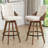 Pautauros Swivel 26" Counter Stools-583244839