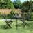 Maivish 2 - Person Patio Dining Set with Extendable Rectangular Table