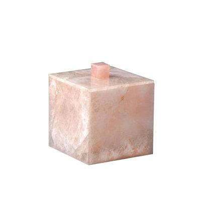 Gemstone Rose Quartz Container