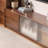 Retro simple style solid wood TV cabinet