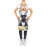 No Pattern Bib Apron
