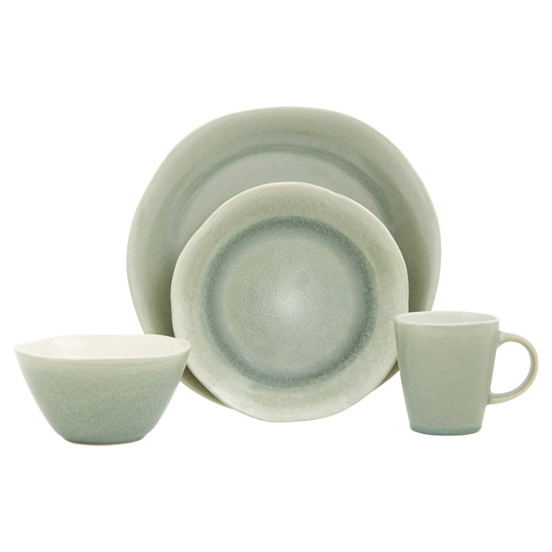Service de table 16 pièces Este Gray, Sauge