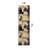 Rambo Performance Abstract Yellow/Black/Gray Area Rug-878282558