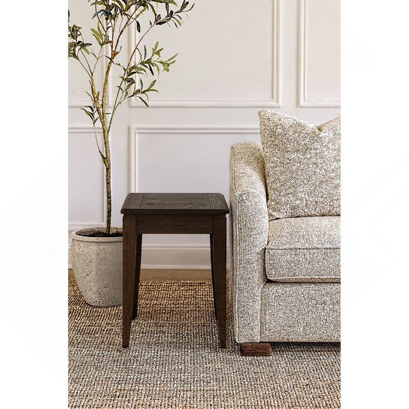 Table de bout, finition café