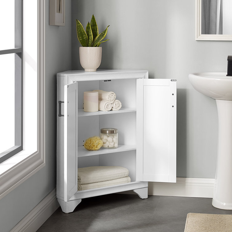 Wildon Home® Arkansas Tall Bathroom Cabinet, Freestanding Storage