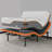ESHINE Zero Gravity Adjustable Bed Frame With 14“ Hybrid Mattress, Pillow Tilt, Massagae, Wireless Control & APP, USB & Type C Ports on both sides-229162891