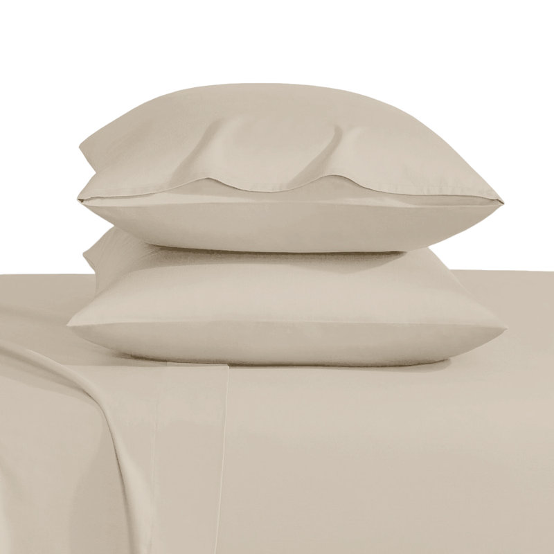 Microfiber Pillow Cases – Soft & Breathable (Set of 2), Cream