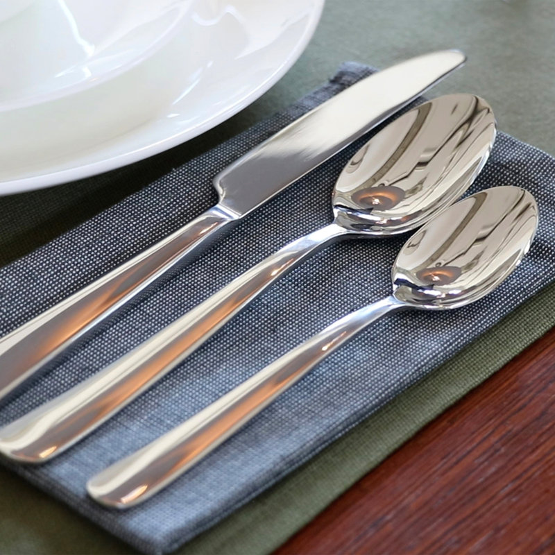 Gusto 60 Piece Flatware Set, Service for 12