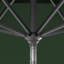 11 Foot Grey Patio Umbrella With Aluminum Ribs Crank Lift In Spa Sunbrella-1333245266