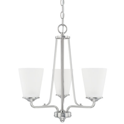 Hakeem 3 - Light Dimmable Classic / Traditional Chandelier